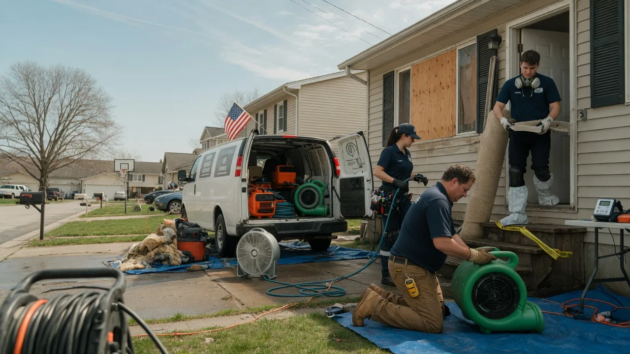 Water Damage Restoration in Byesville, OH near me